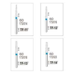 Apple Dental Diamond Bur TF Series (Pack of 10)
